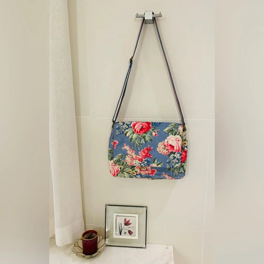 Cath Kidston biker Bag in Bloomsbury Print - Picture 1 of 12
